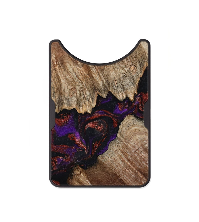 Alloy Wood Wallet - Kim (Purple, 793516)