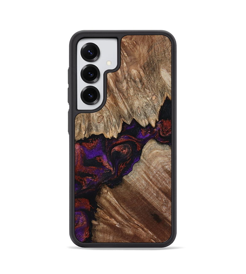 Galaxy S25 Wood Phone Case - Kim (Purple, 793516)