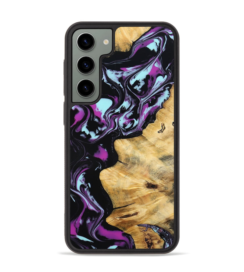 Galaxy S23 Plus Wood Phone Case - Claudie (Purple, 793517)