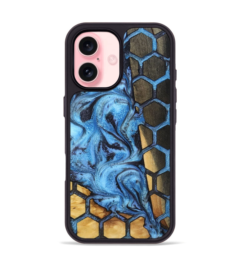 iPhone 16 Wood Phone Case - Esme (Pattern, 793544)