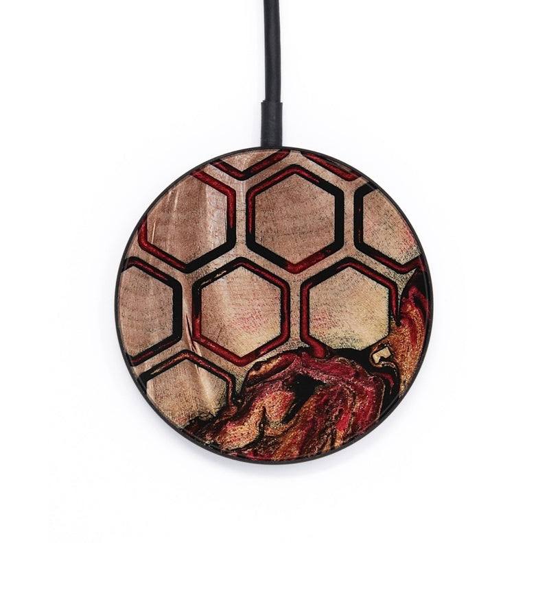 Circle Wood Wireless Charger - Paris (Pattern, 793546)