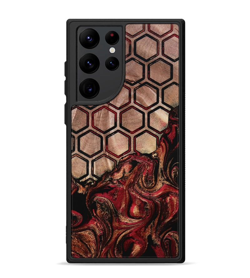 Galaxy S22 Ultra Wood Phone Case - Paris (Pattern, 793546)