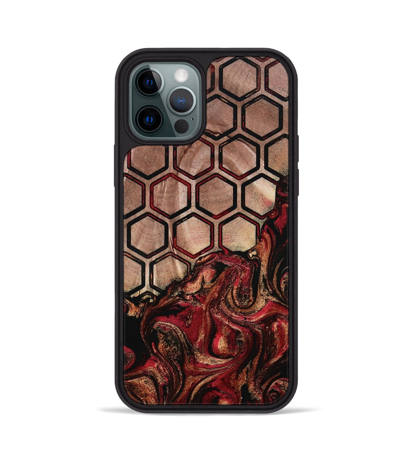 iPhone 12 Pro Wood Phone Case - Paris (Pattern, 793546)