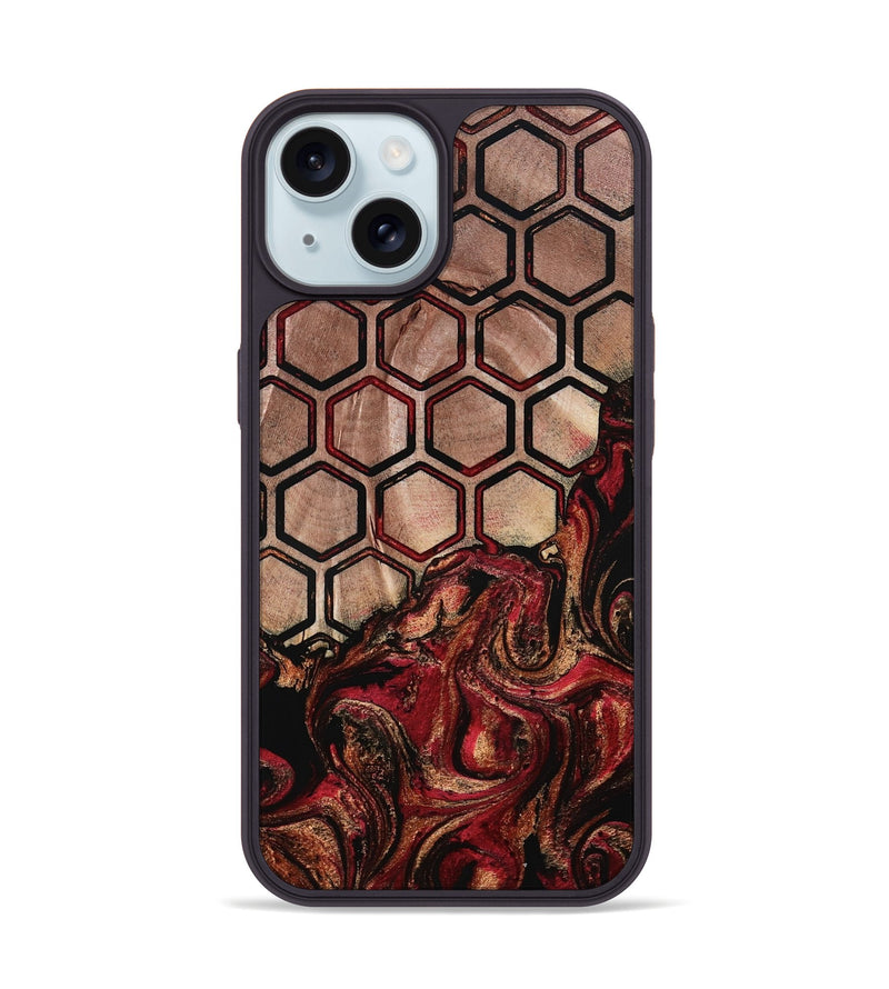 iPhone 15 Wood Phone Case - Paris (Pattern, 793546)