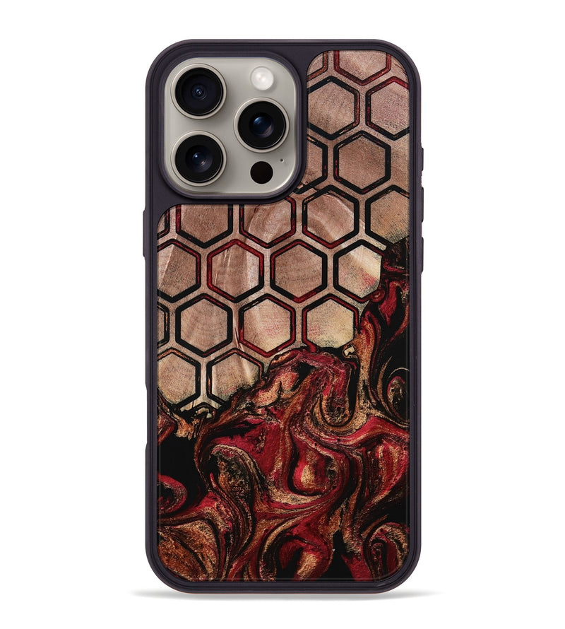 iPhone 16 Pro Max Wood Phone Case - Paris (Pattern, 793546)