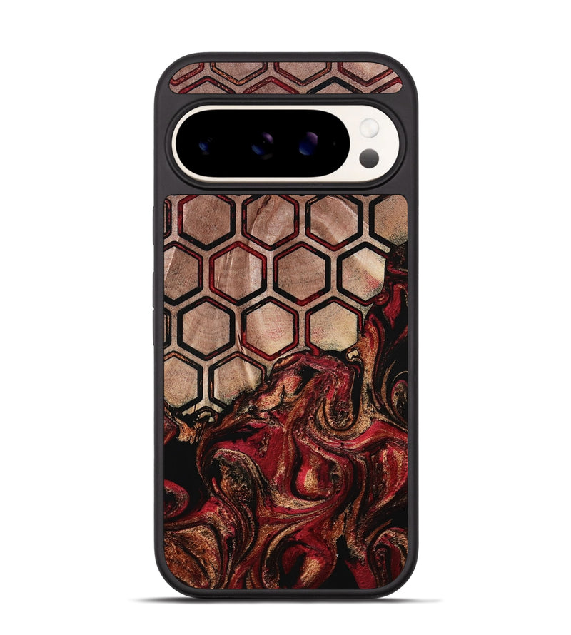 Pixel 9 Pro Wood Phone Case - Paris (Pattern, 793546)