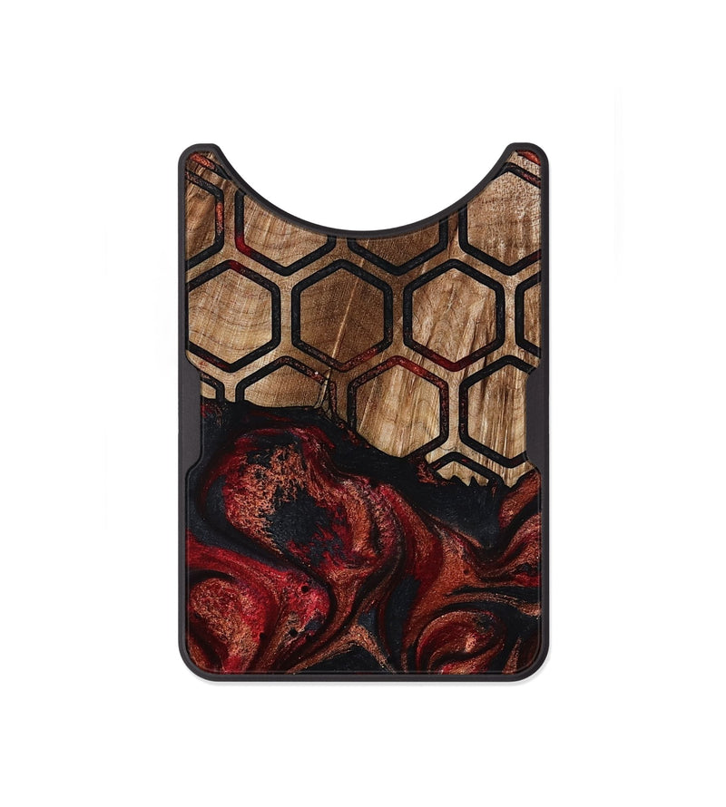 Alloy Wood Wallet - Jerrica (Pattern, 793553)