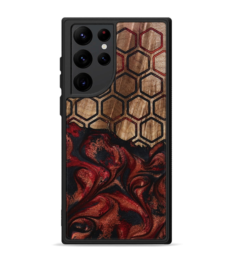 Galaxy S22 Ultra Wood Phone Case - Jerrica (Pattern, 793553)