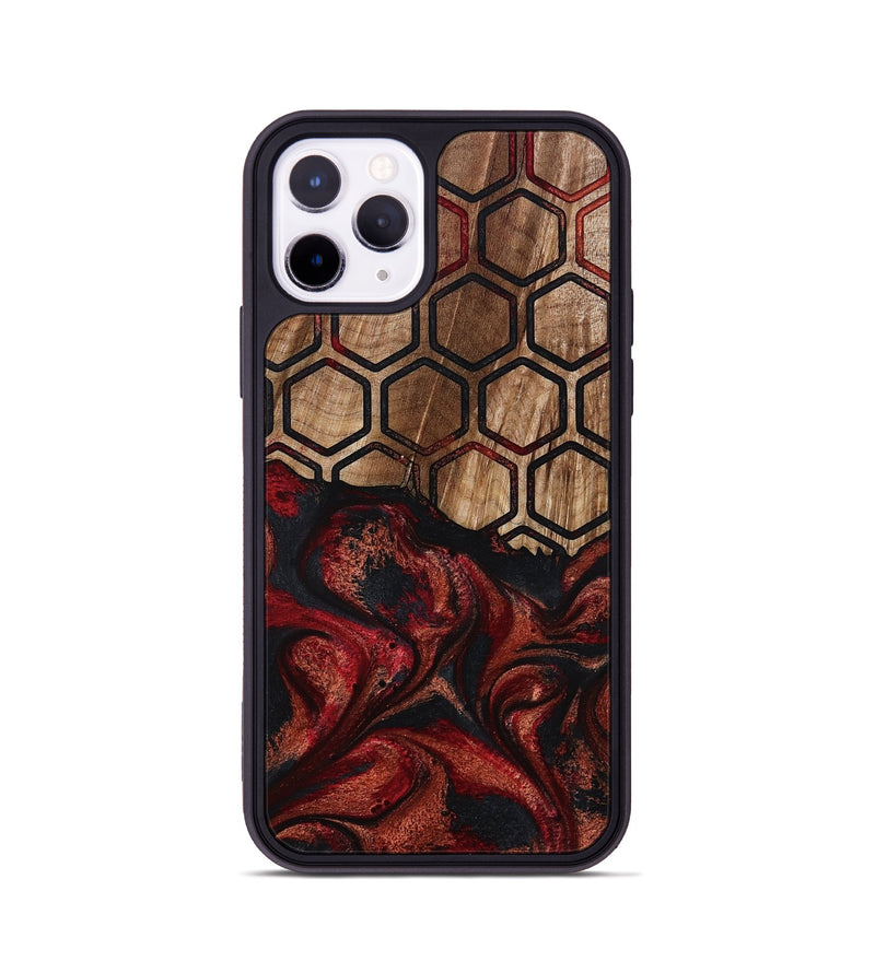 iPhone 11 Pro Wood Phone Case - Jerrica (Pattern, 793553)