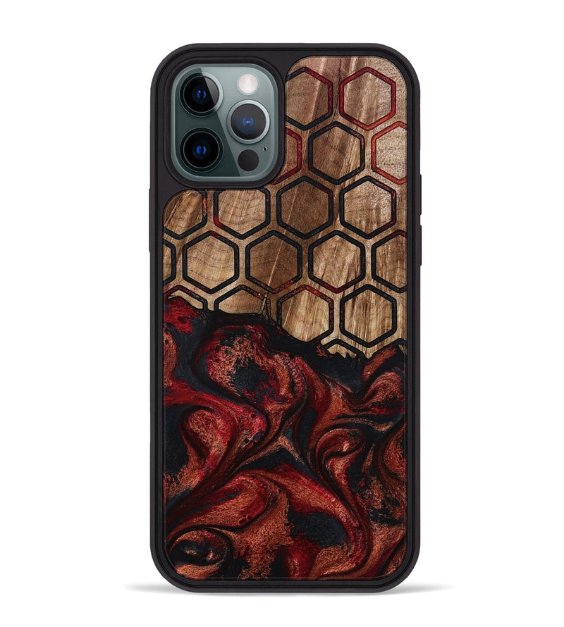 iPhone 12 Pro Max Wood Phone Case - Jerrica (Pattern, 793553)