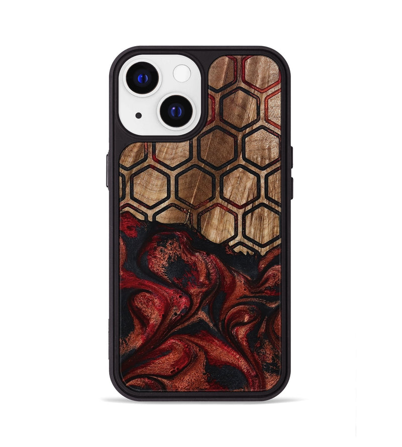 iPhone 13 Wood Phone Case - Jerrica (Pattern, 793553)
