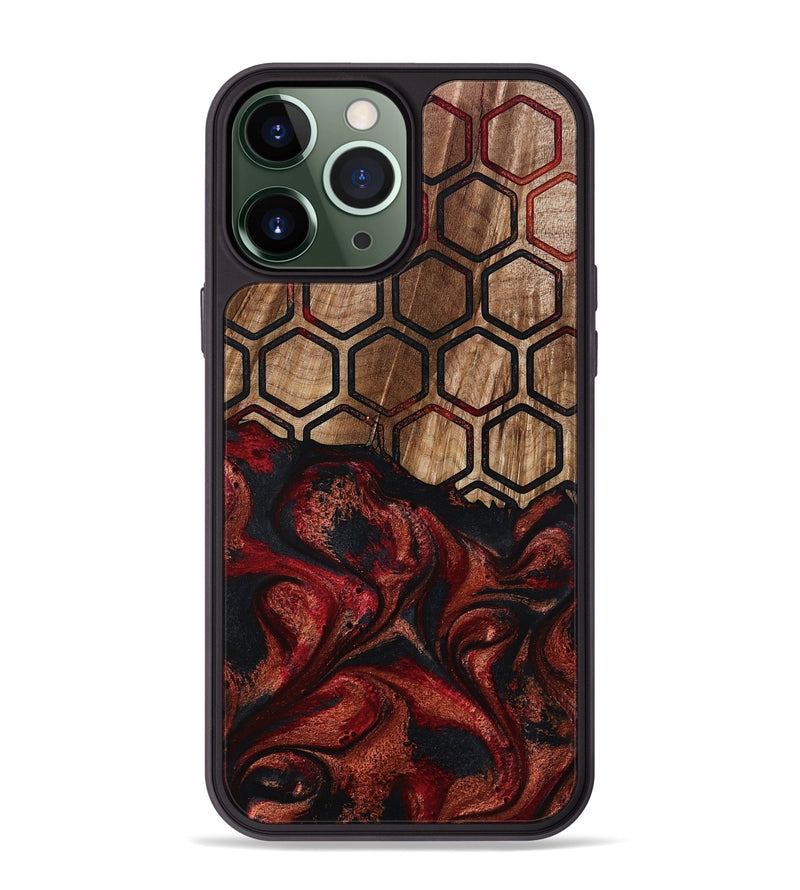 iPhone 13 Pro Max Wood Phone Case - Jerrica (Pattern, 793553)