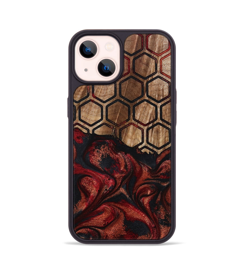 iPhone 14 Wood Phone Case - Jerrica (Pattern, 793553)