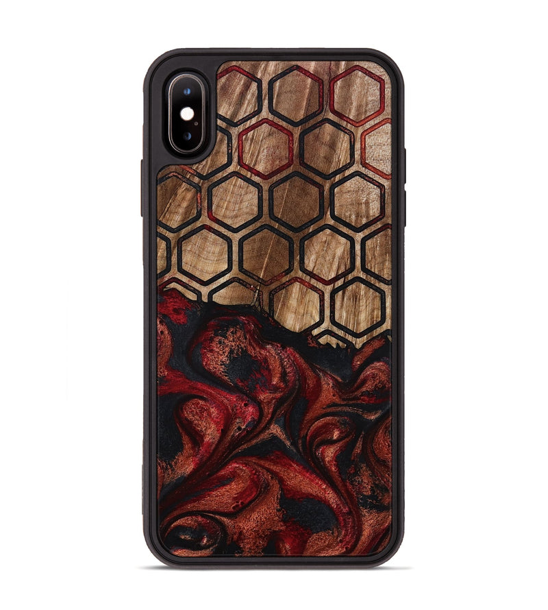 iPhone Xs Max Wood Phone Case - Jerrica (Pattern, 793553)