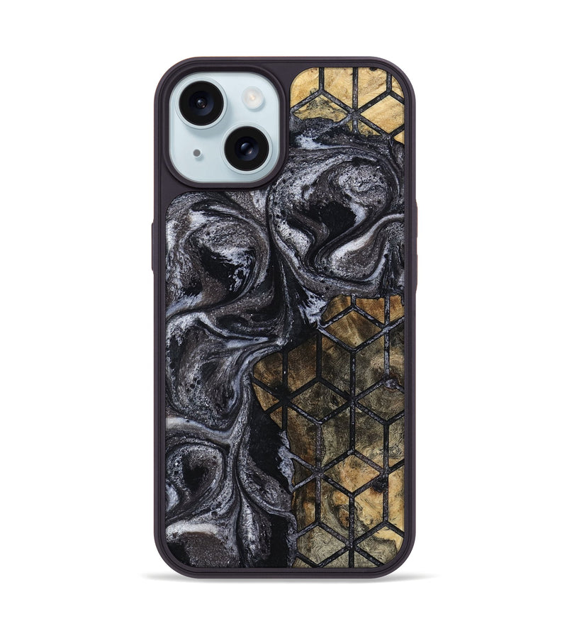 iPhone 15 Wood Phone Case - Karyn (Pattern, 793555)