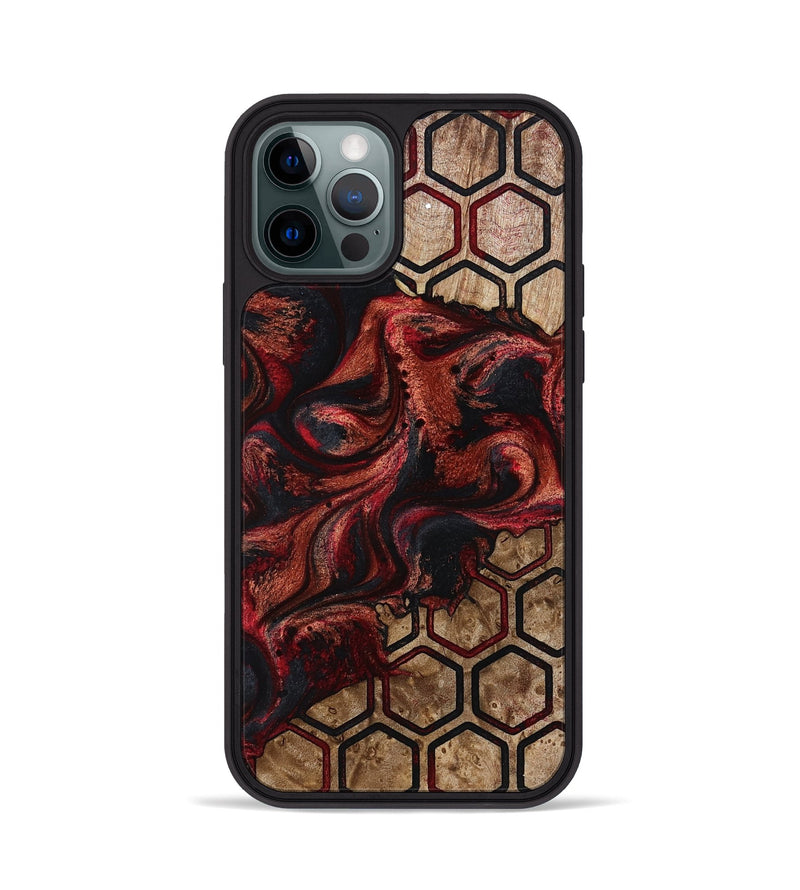 iPhone 12 Pro Wood Phone Case - Alexys (Pattern, 793569)
