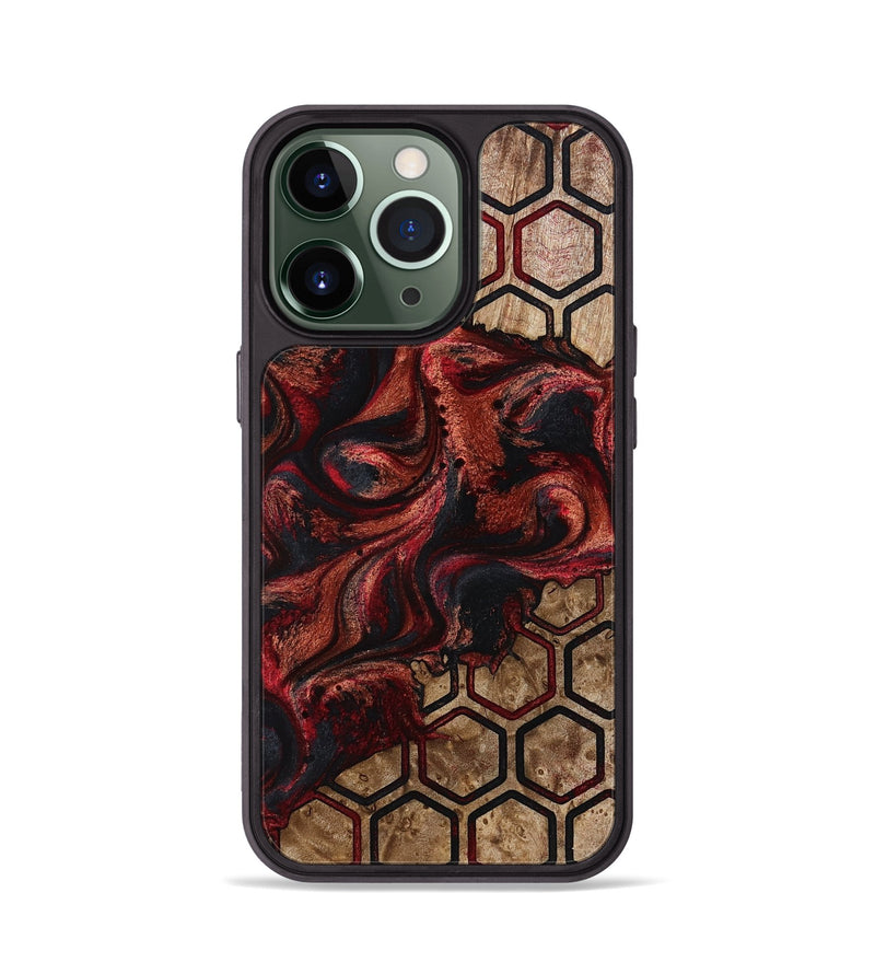 iPhone 13 Pro Wood Phone Case - Alexys (Pattern, 793569)