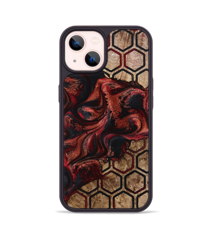 iPhone 14 Wood Phone Case - Alexys (Pattern, 793569)