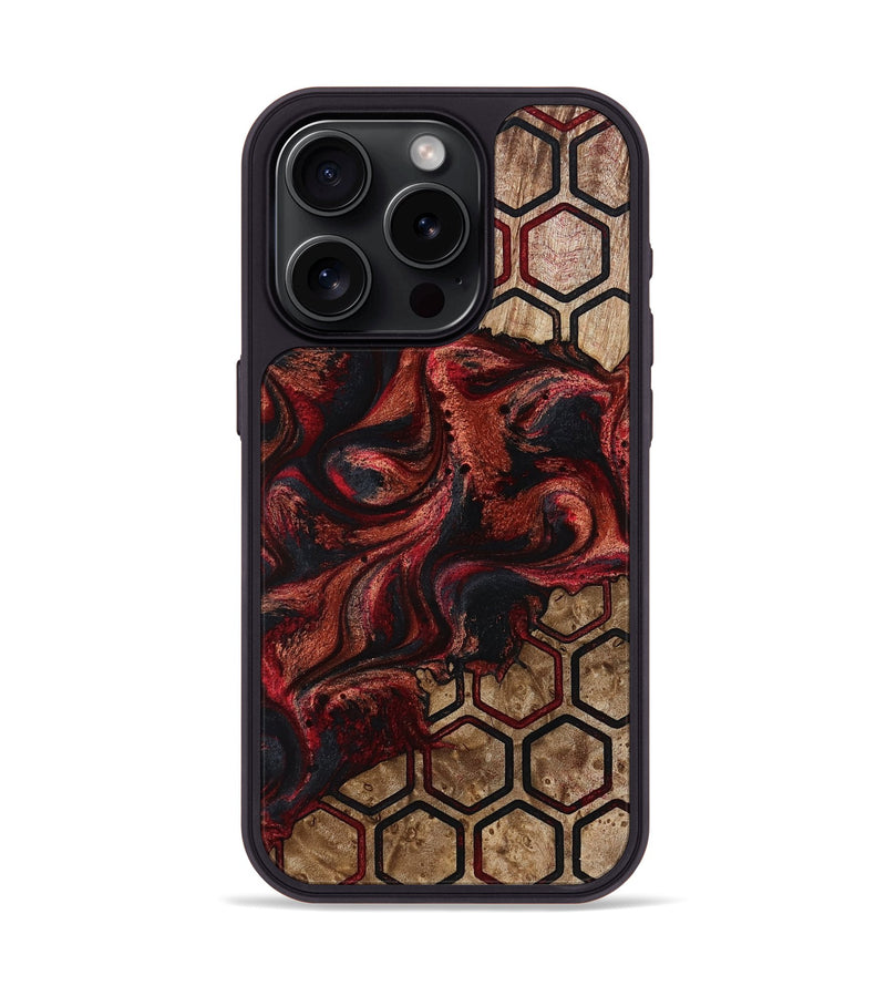 iPhone 15 Pro Wood Phone Case - Alexys (Pattern, 793569)