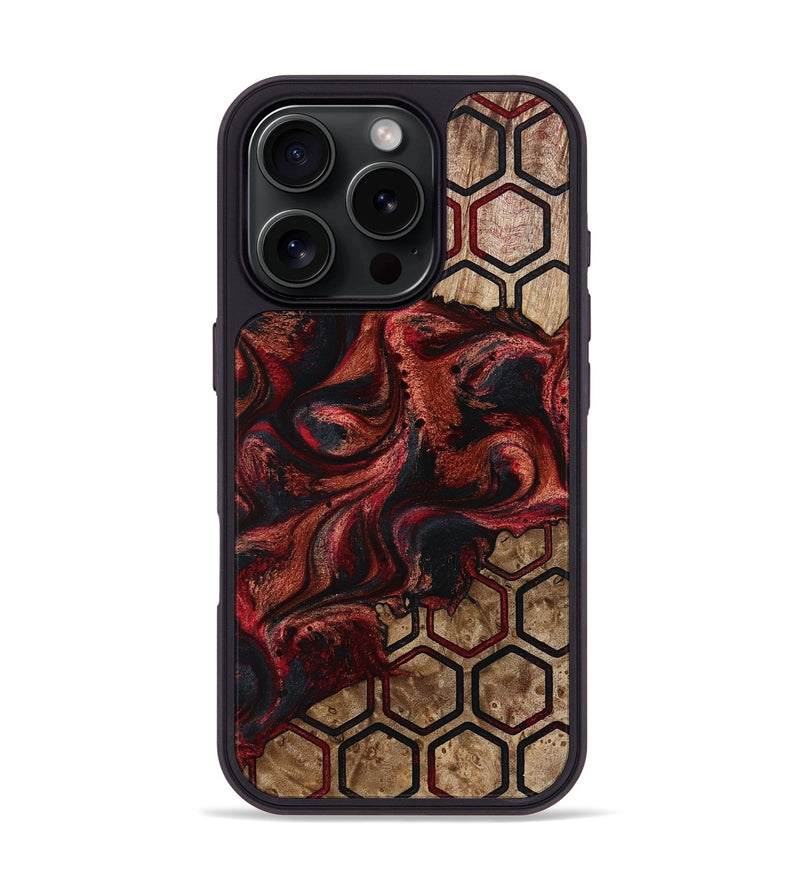 iPhone 16 Pro Wood Phone Case - Alexys (Pattern, 793569)