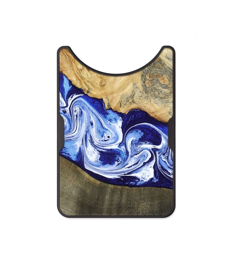 Alloy Wood Wallet - Edith (Blue, 793574)