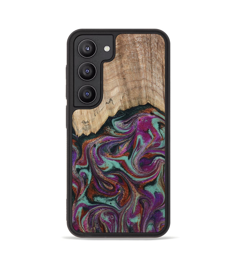 Galaxy S23 Wood Phone Case - Darrel (Green, 793578)