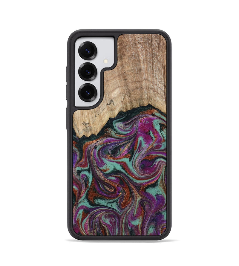 Galaxy S25 Wood Phone Case - Darrel (Green, 793578)