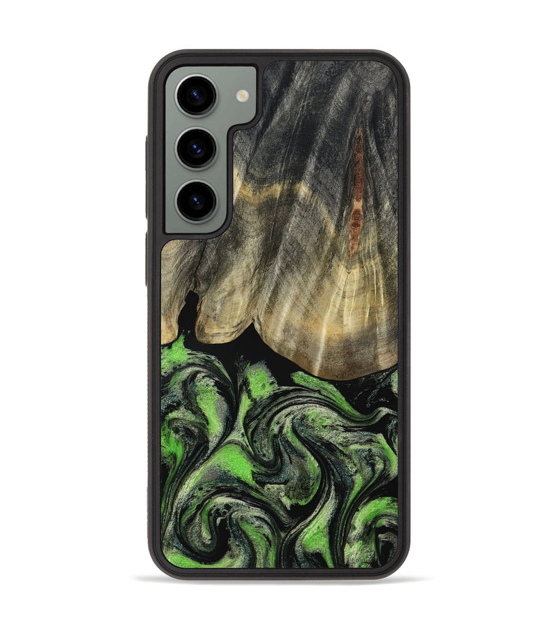 Galaxy S23 Plus Wood Phone Case - Larissa (Green, 793579)