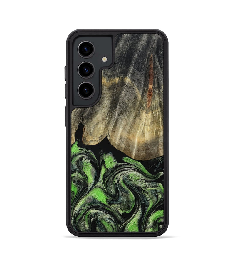 Galaxy S24 Wood Phone Case - Larissa (Green, 793579)