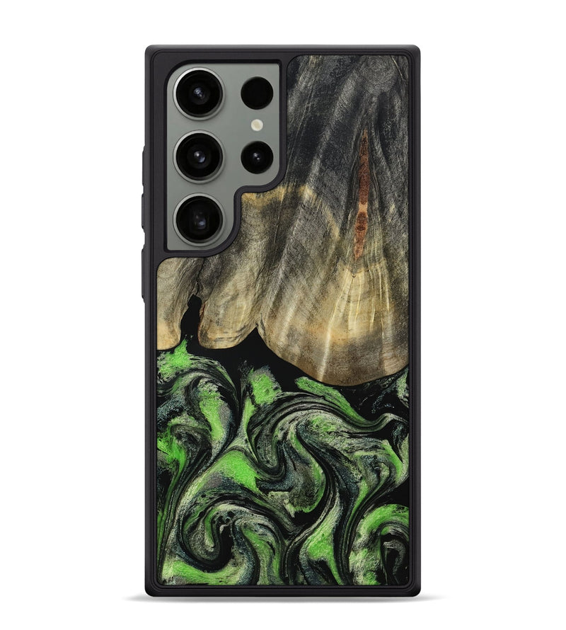 Galaxy S24 Ultra Wood Phone Case - Larissa (Green, 793579)