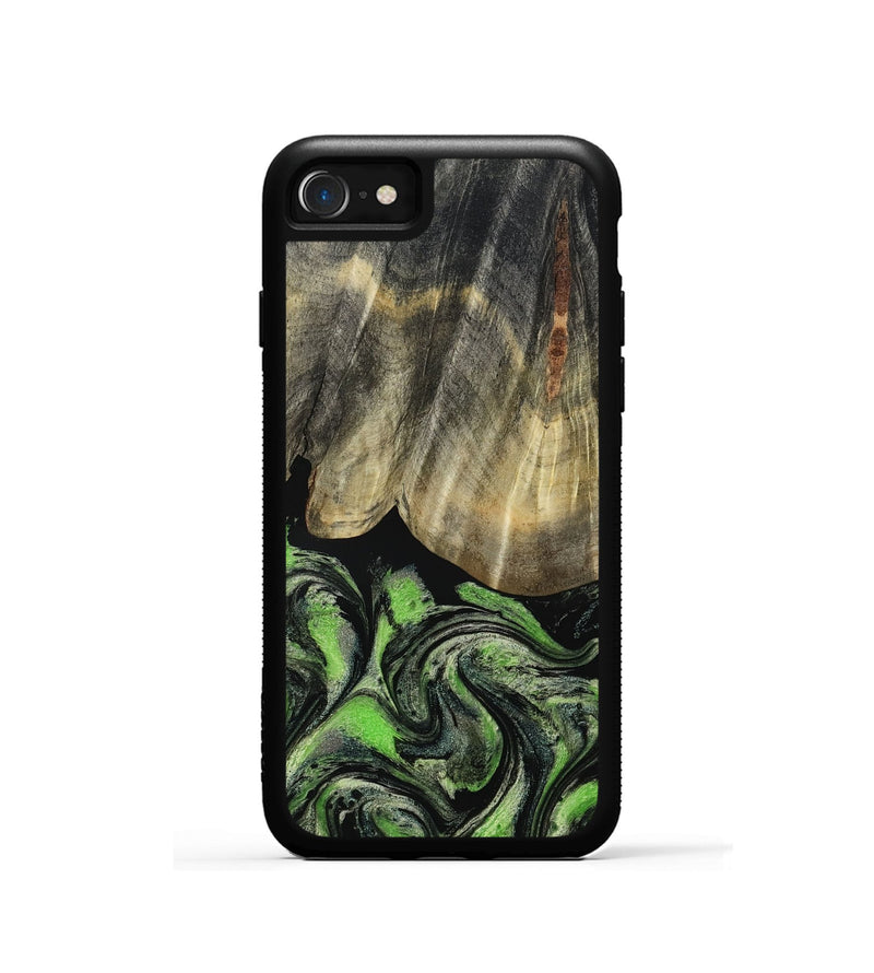iPhone SE Wood Phone Case - Larissa (Green, 793579)