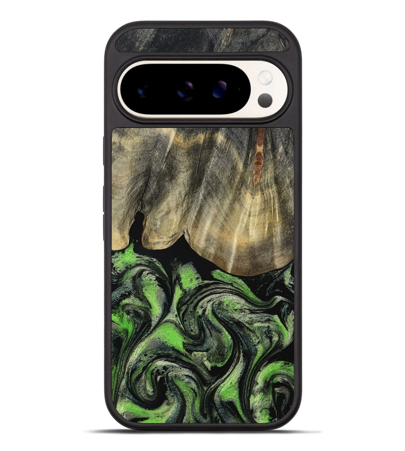 Pixel 9 Pro XL Wood Phone Case - Larissa (Green, 793579)
