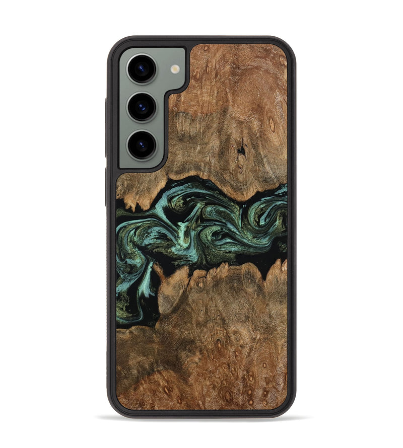 Galaxy S23 Plus Wood Phone Case - Breonna (Green, 793584)