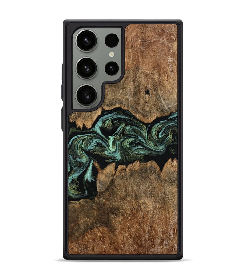 Galaxy S24 Ultra Wood Phone Case - Breonna (Green, 793584)