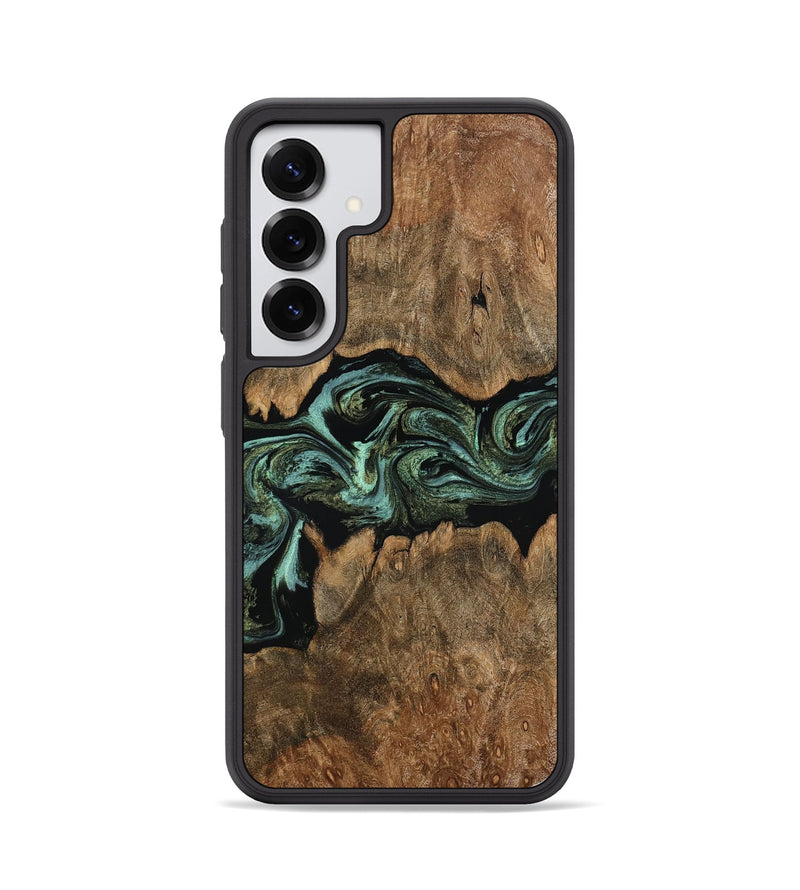 Galaxy S25 Wood Phone Case - Breonna (Green, 793584)