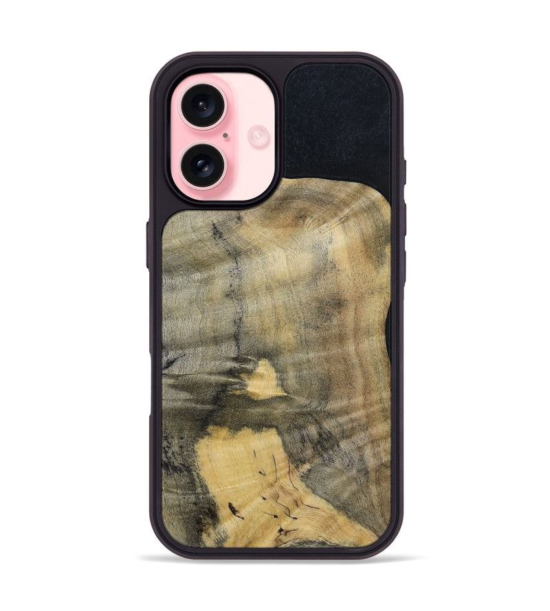 iPhone 16 Wood Phone Case - Devon (Wood Burl, 793599)