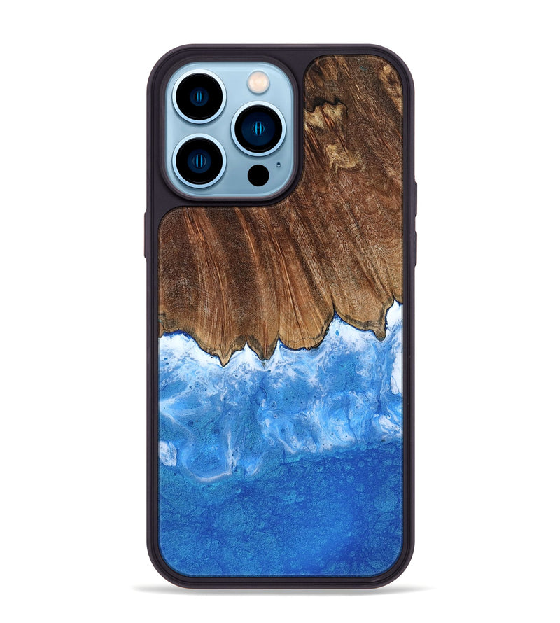 iPhone 14 Pro Max Wood Phone Case - Mittie (Coastal, 793613)