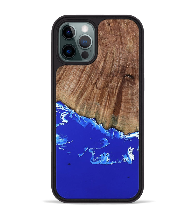 iPhone 12 Pro Max Wood Phone Case - Laureen (Coastal, 793628)