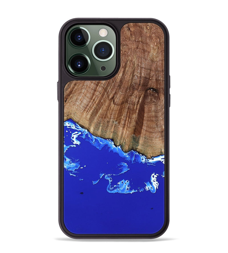iPhone 13 Pro Max Wood Phone Case - Laureen (Coastal, 793628)