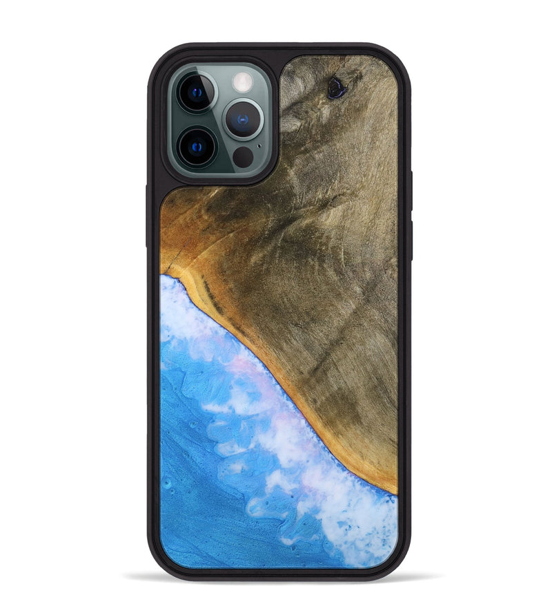 iPhone 12 Pro Max Wood Phone Case - Paislee (Coastal, 793632)