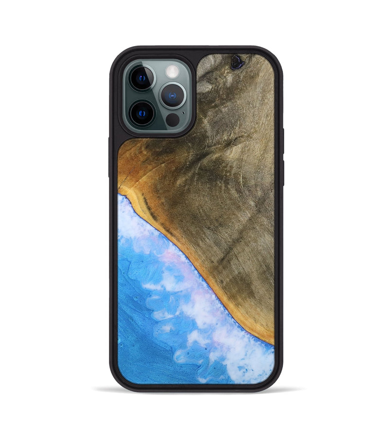 iPhone 12 Pro Wood Phone Case - Paislee (Coastal, 793632)