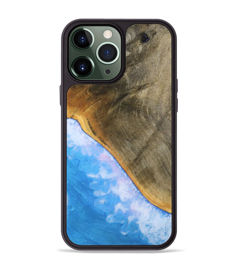 iPhone 13 Pro Max Wood Phone Case - Paislee (Coastal, 793632)