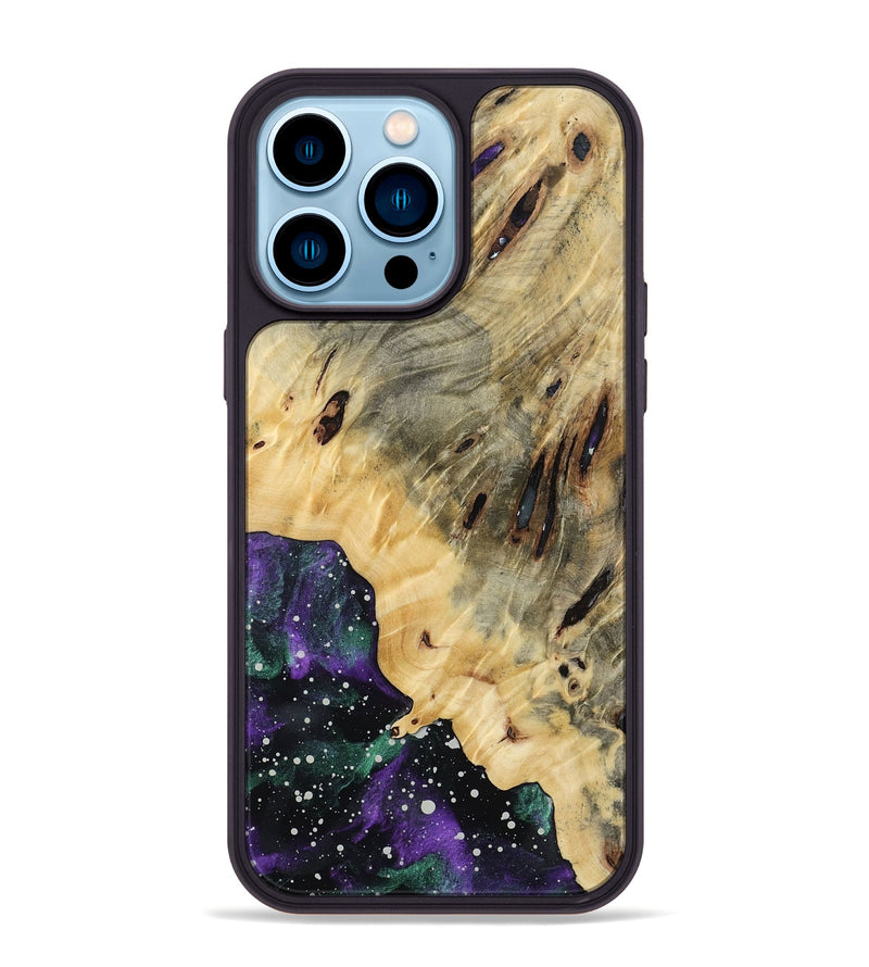 iPhone 14 Pro Max Wood Phone Case - Corrine (Cosmos, 793668)