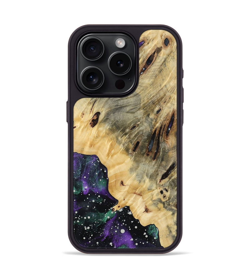 iPhone 15 Pro Wood Phone Case - Corrine (Cosmos, 793668)