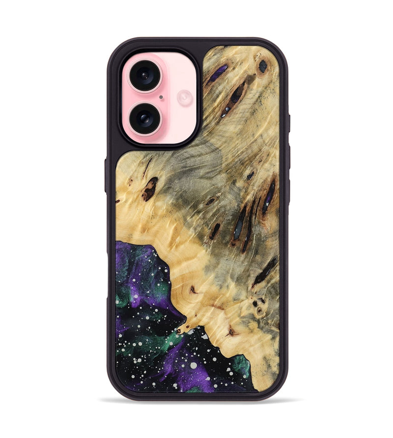 iPhone 16 Wood Phone Case - Corrine (Cosmos, 793668)