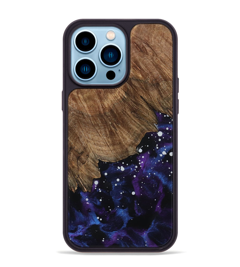 iPhone 14 Pro Max Wood Phone Case - Henery (Cosmos, 793706)