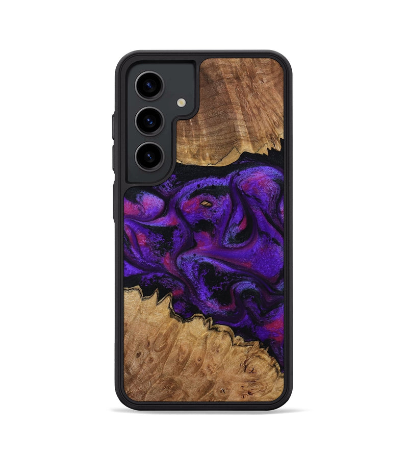 Galaxy S24 Wood Phone Case - Gerry (Purple, 793710)