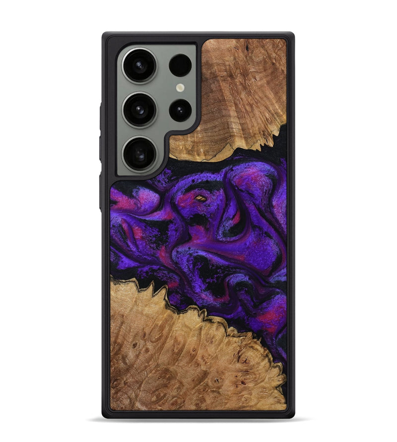 Galaxy S24 Ultra Wood Phone Case - Gerry (Purple, 793710)