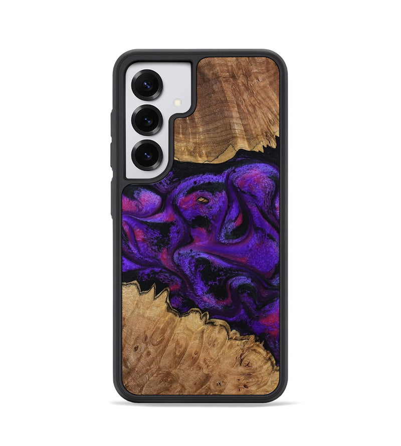 Galaxy S25 Wood Phone Case - Gerry (Purple, 793710)