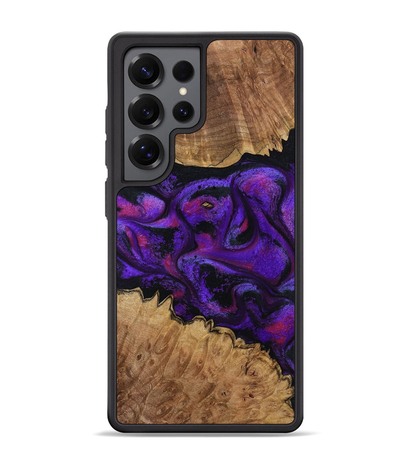 Galaxy S25 Ultra Wood Phone Case - Gerry (Purple, 793710)